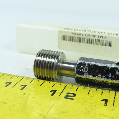 SPI M18 x 1.5-6H Thread Plug Gage GO, NOGO