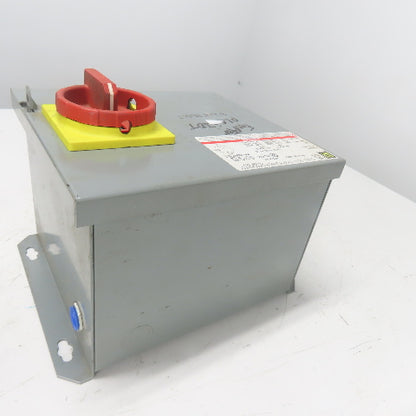 Square D SK750G1 Class 9070 230x460V Pri 115V Sec 750VA Transformer Disconnect