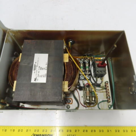 Daykin LTFS-15 Disconnect Transformer Pri 480V Sec 120V 25A Total VA 3000 1PH