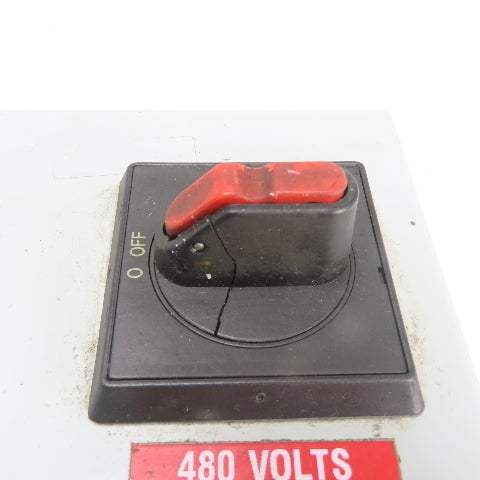 Daykin LTFS-15 Disconnect Transformer Pri 480V Sec 120V 25A Total VA 3000 1PH