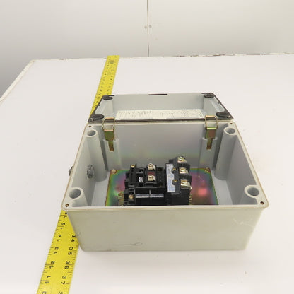 Allen Bradley 500L-B0D93 500L-BSD93 NEMA Lighting Contactor 30A 600V W/Enclosure