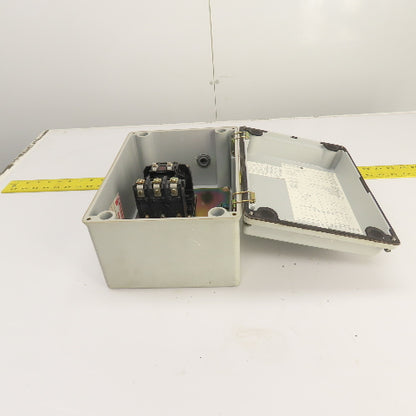 Allen Bradley 500L-B0D93 500L-BSD93 NEMA Lighting Contactor 30A 600V W/Enclosure
