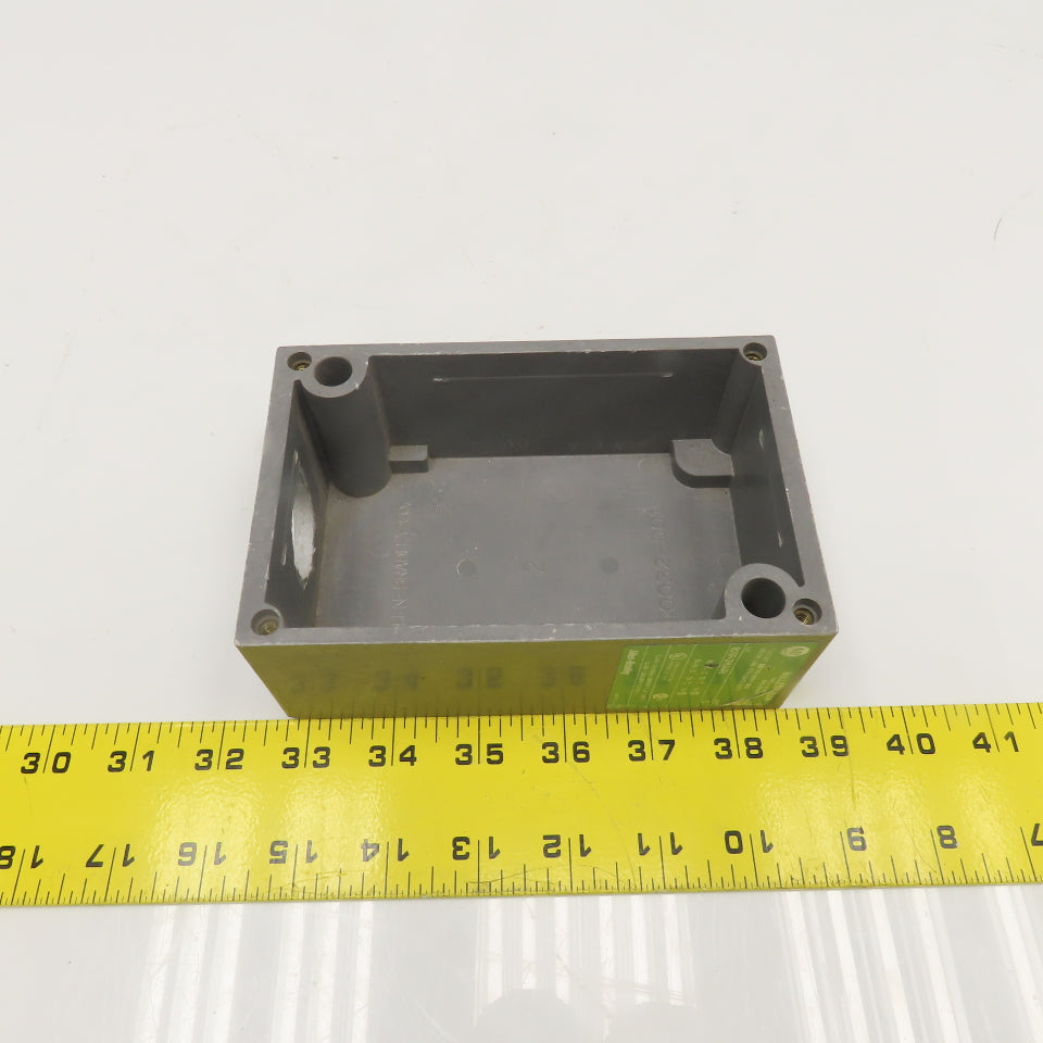 Allen Bradley 800R-2HA4R Hazardous Location Electrical Switch Box 600V Max