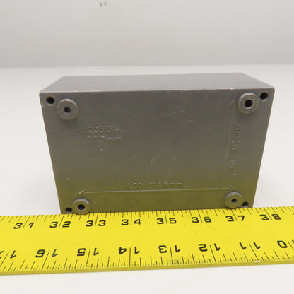 Allen Bradley 800R-2HA4R Hazardous Location Electrical Switch Box 600V Max