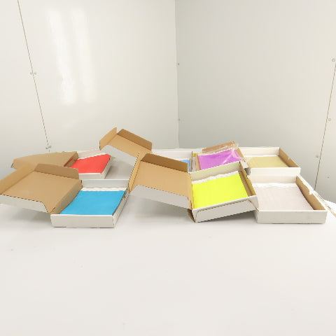 Tyvek T3-30, T3-11, T3-12 3/4" Wristbands Huge Lot Misc Colors 6 Boxes 2000 Plus