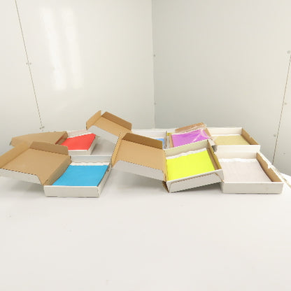 Tyvek T3-30, T3-11, T3-12 3/4" Wristbands Huge Lot Misc Colors 6 Boxes 2000 Plus