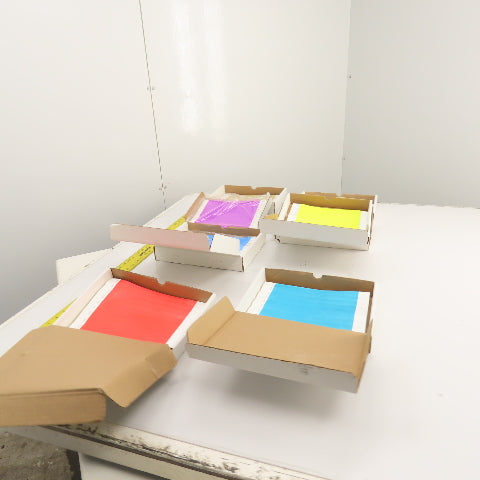 Tyvek T3-30, T3-11, T3-12 3/4" Wristbands Huge Lot Misc Colors 6 Boxes 2000 Plus