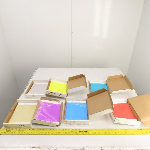 Tyvek T3-30, T3-11, T3-12 3/4" Wristbands Huge Lot Misc Colors 6 Boxes 2000 Plus