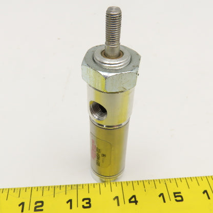 ARO S007-N4B4-002 1/2" Bore 1/4" Stroke Stainless Steel Air Cylinder