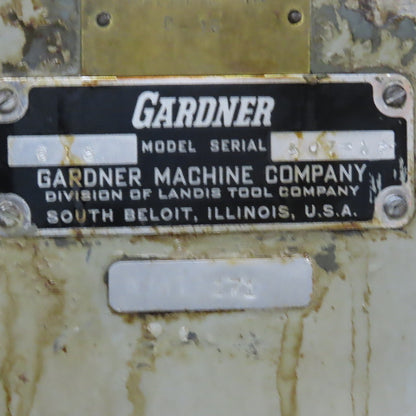 Gardner 618 Abrasive Surface Grinder 6" x 18" 220V 3PH