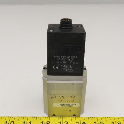Festo MPPE-3-1/4-2.5-010-B Proportional Pressure Regulator