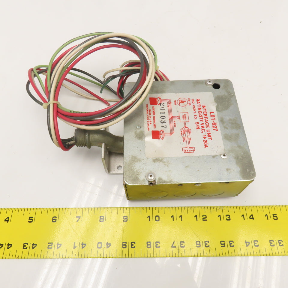 Earlwood Technologies L01-627 Lights-Out Interface Unit 277VAC 1Ph