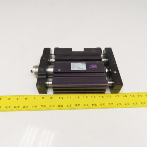 Parker XLR12-01AP-EV-B 1" Stroke Linear Slide Plate W/ Bumpers 1/8"NPT