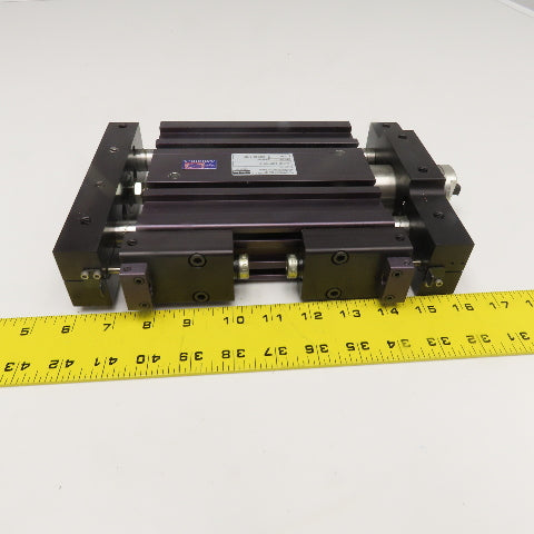 Parker XLR12-01AP-EV-B 1" Stroke Linear Slide Plate W/ Bumpers 1/8"NPT