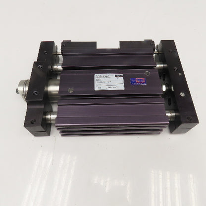 Parker XLR12-01AP-EV-B 1" Stroke Linear Slide Plate W/ Bumpers 1/8"NPT