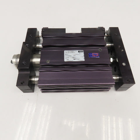Parker XLR12-01AP-EV-B 1" Stroke Linear Slide Plate W/ Bumpers 1/8"NPT