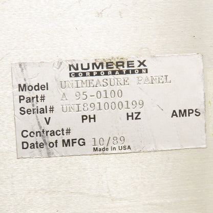 Numerex A 95-0100 Unimeasure Panel Keyboard