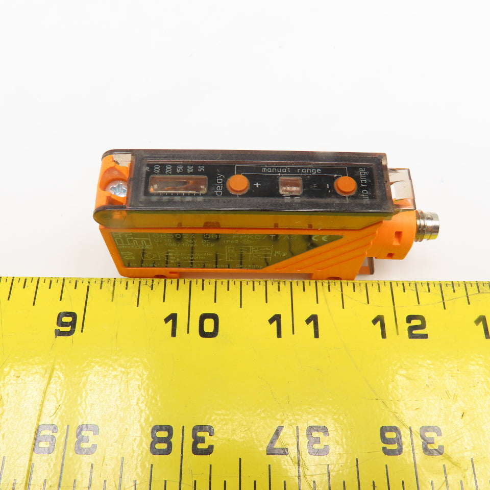 IFM OB5024 OBF-FPKG/T/AS Efector Fiber Optic Amplifier 10-36VDC