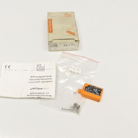IFM 0J5048 Efector Photoelectric Sensor 10-30VDC NIB