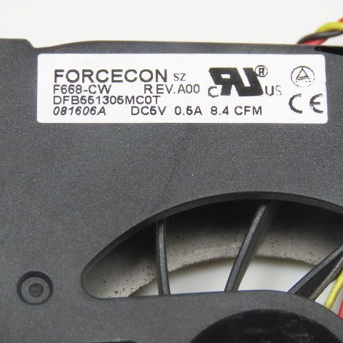 Forcecon F668-CW 6V 8.4CFM Hard Drive Cooling Fan Blower