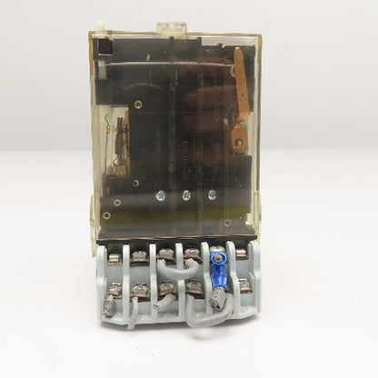 Asea RVZP 20 SK 422 0033 Dual Relays On Socket Base 660V 380V