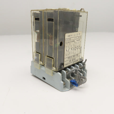 Asea RVZP 20 SK 422 0033 Dual Relays On Socket Base 660V 380V