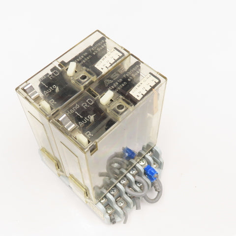 Asea RVZP 20 SK 422 0033 Dual Relays On Socket Base 660V 380V