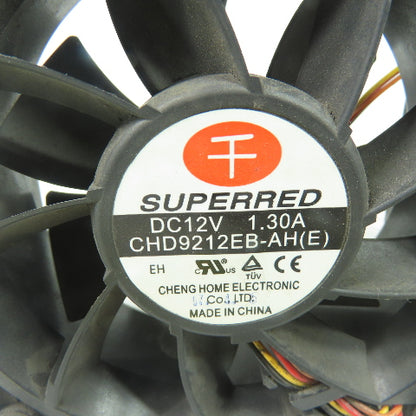 Superred CHD9212EB-AH Cooling Fan 24VDC 1.30A Lot Of 2