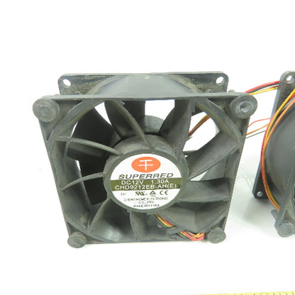 Superred CHD9212EB-AH Cooling Fan 24VDC 1.30A Lot Of 2