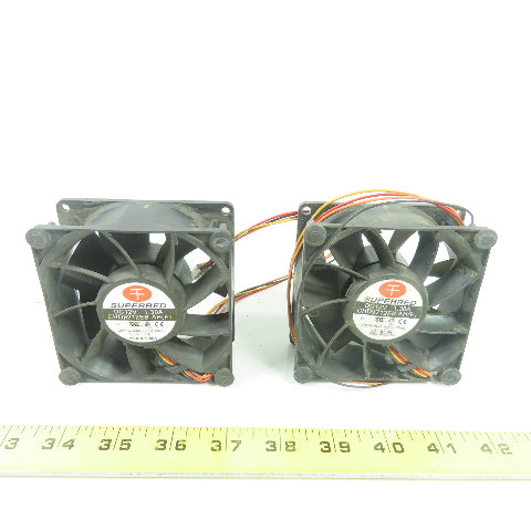 Superred CHD9212EB-AH Cooling Fan 24VDC 1.30A Lot Of 2