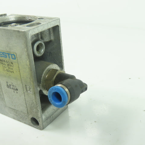Festo MFH-3-1/4 Pneumatic Solenoid Valve 21-120PSI