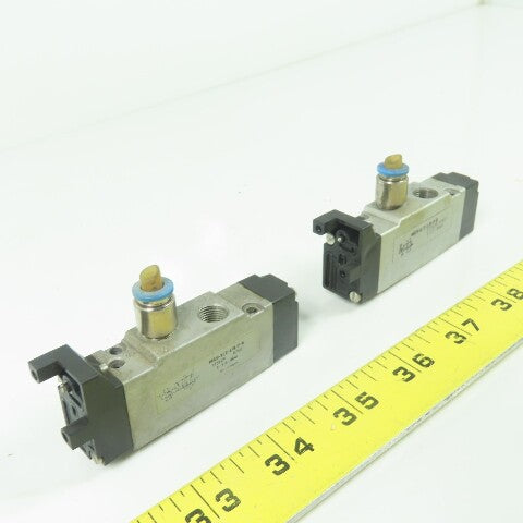 Festo MEH-5/2-1/8-P-B 2 Position Pneumatic Valve 1/8" NPT Lot Of 2