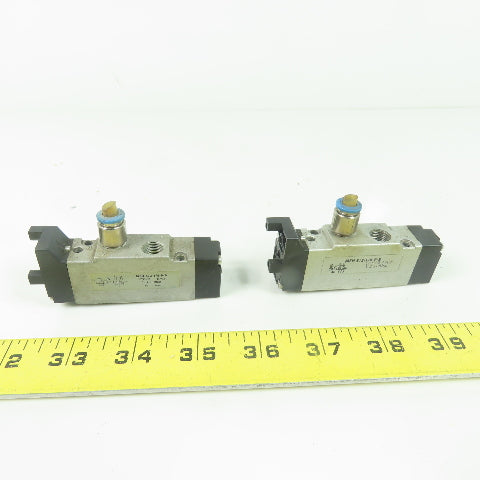 Festo MEH-5/2-1/8-P-B 2 Position Pneumatic Valve 1/8" NPT Lot Of 2