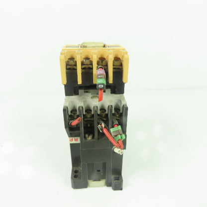 Allen Bradley 100-A09ND3 Ser B Contactor 600VAC 22A 120V Coil W/ 195-FA22 Relay