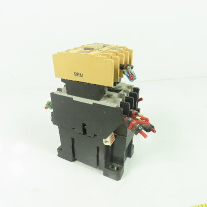 Allen Bradley 100-A09ND3 Ser B Contactor 600VAC 22A 120V Coil W/ 195-FA22 Relay
