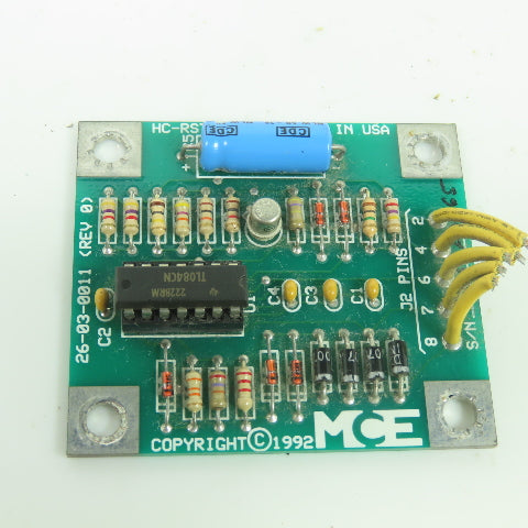 MCE 26-03-0011 Rev 0 Circuit Board