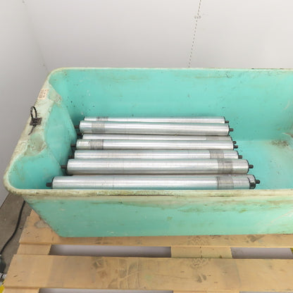 Dematic HQ S3453 1 1.900" OD 22"BF 23-3/8" OAL Gravity Conveyor Roller Lot Of 41