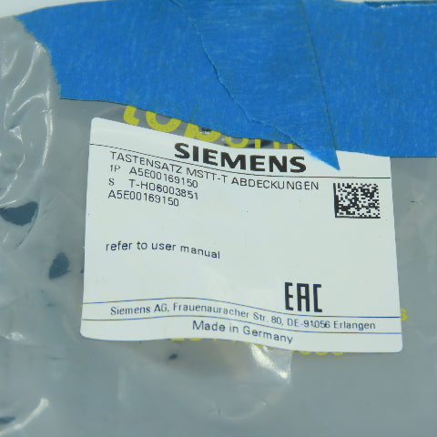 Siemens A5E00169150 Keyset MSTT-T Covers (Open Package)