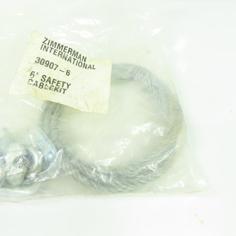 Zimmerman International 30907-6 6' Safety Cable Kit