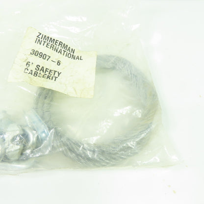 Zimmerman International 30907-6 6' Safety Cable Kit