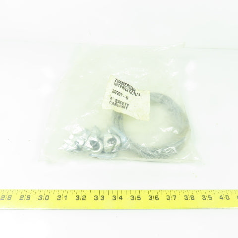 Zimmerman International 30907-6 6' Safety Cable Kit