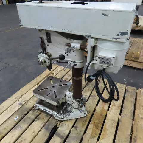 Atlas No. 64 1/2HP 15" Bench Drill Press 120V 1PH 1/2" Chuck 600-5200RPM