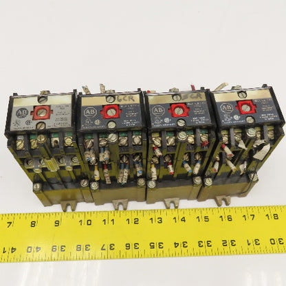 Allen Bradley 700-P800A1 Control Relay 600VAC 120V Coil Lot Of 4