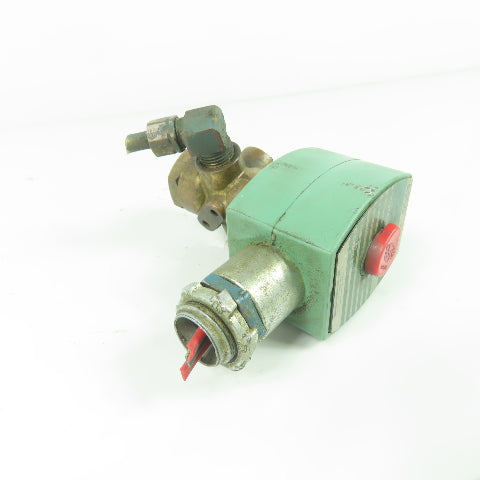 Asco 120496-5 Solenoid Valve 140PSI 1/4" 110/120V Coil
