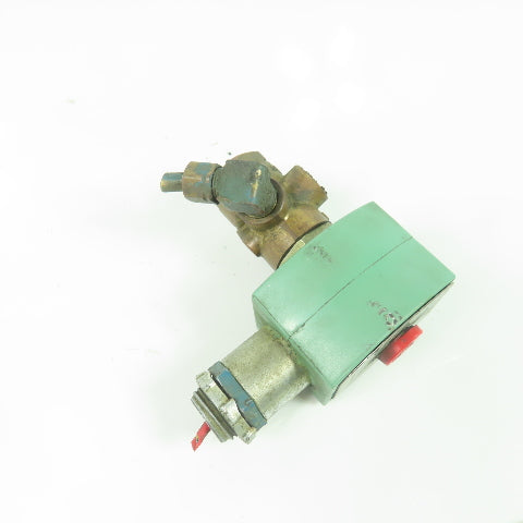 Asco 120496-5 Solenoid Valve 140PSI 1/4" 110/120V Coil
