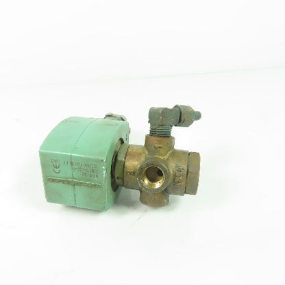 Asco 120496-5 Solenoid Valve 140PSI 1/4" 110/120V Coil