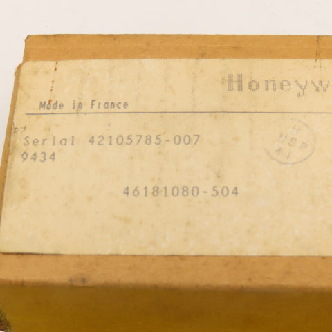 Honeywell 46181080-504 6 Band Resistor Spade Jumper Lot Of 5
