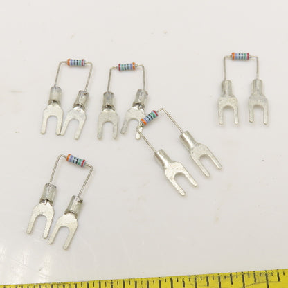 Honeywell 46181080-504 6 Band Resistor Spade Jumper Lot Of 5