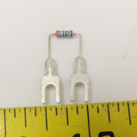 Honeywell 46181080-504 6 Band Resistor Spade Jumper Lot Of 5