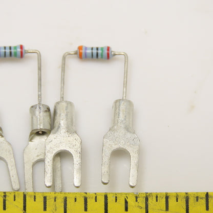 Honeywell 46181080-504 6 Band Resistor Spade Jumper Lot Of 5